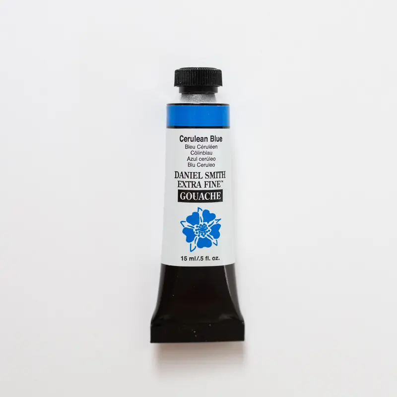 Daniel Smith Gouache 15ml Cerulean Blue S3