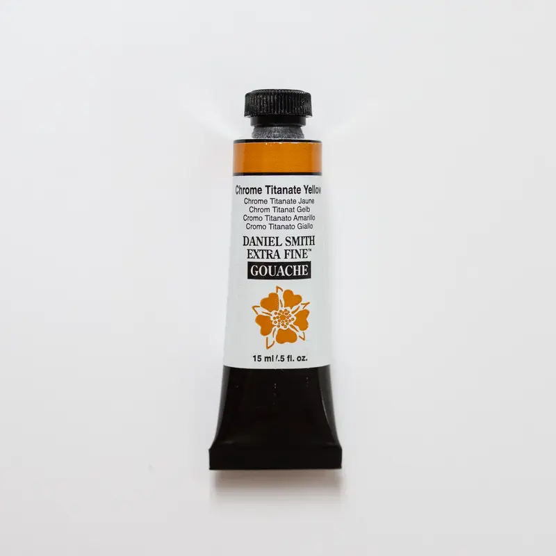 Daniel Smith Gouache 15ml Chrome Titanate Yellow S2