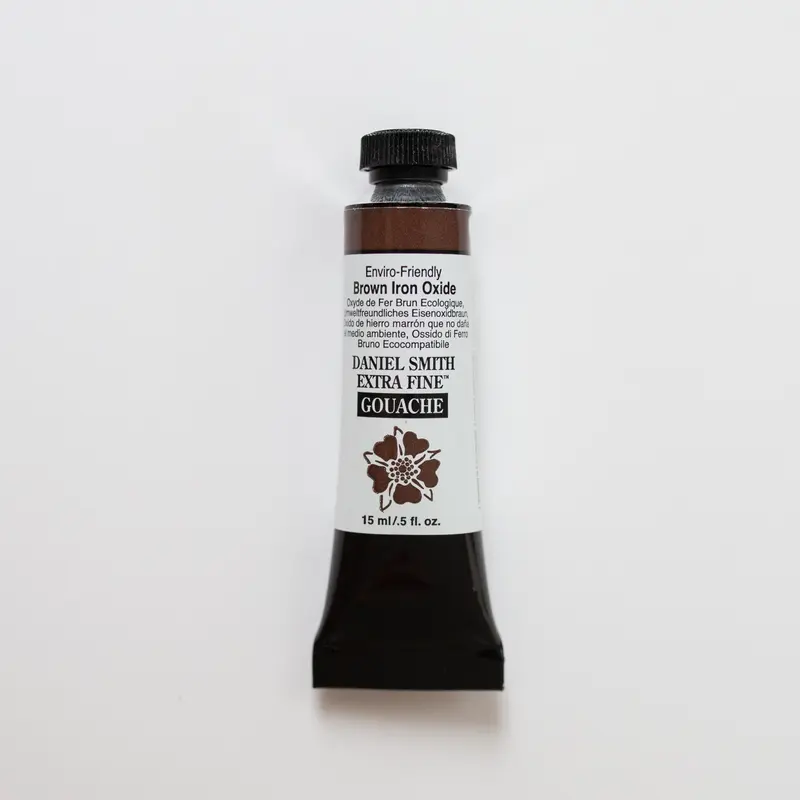 Daniel Smith Gouache 15ml Eco-Friendly Brown Iron Oxide S2