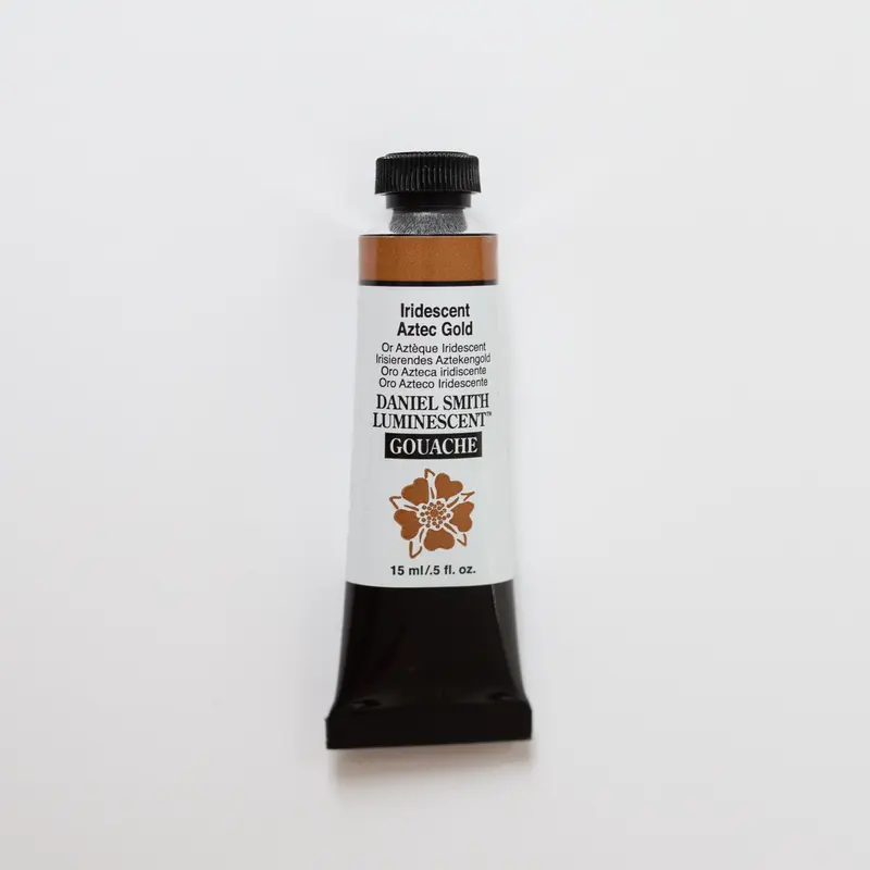 Daniel Smith Gouache 15ml Iridescent Aztec Gold S1
