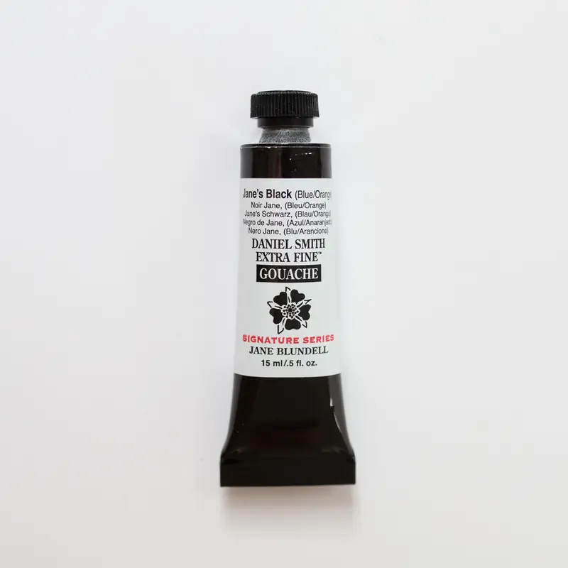 Daniel Smith Gouache 15ml Jane's Black (Blue/Orange) S2