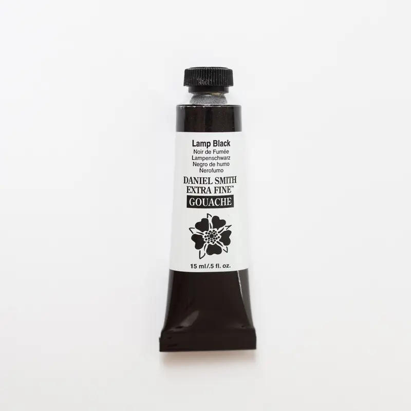 Daniel Smith Gouache 15ml Lamp Black S1