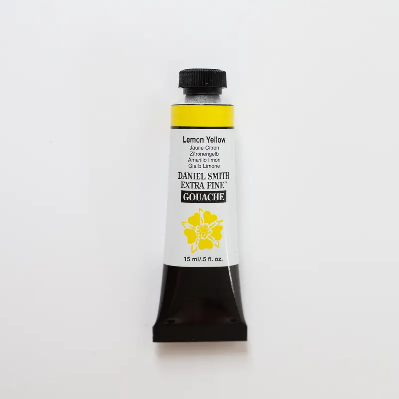 Daniel Smith Gouache 15ml Lemon Yellow S1