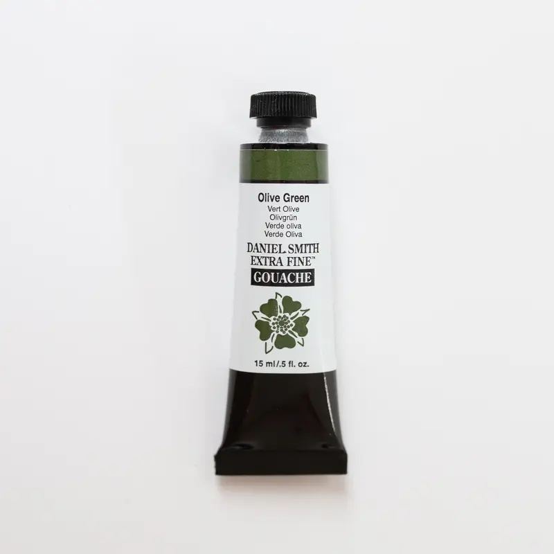 Daniel Smith Gouache 15ml Olive Green S1