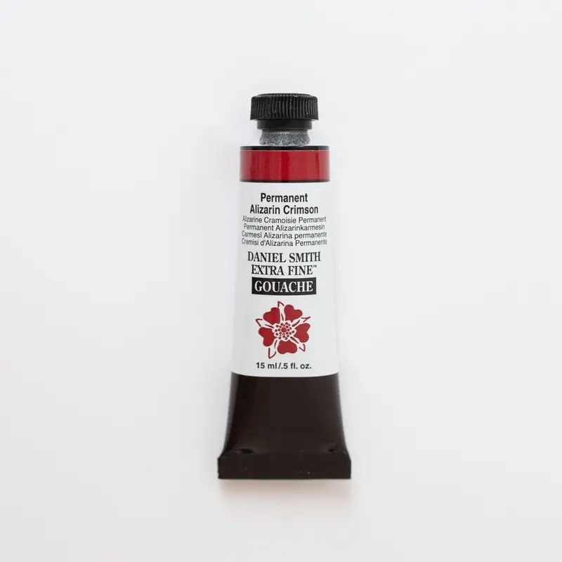 Daniel Smith Gouache 15ml Permanent Alizarin Crimson S2