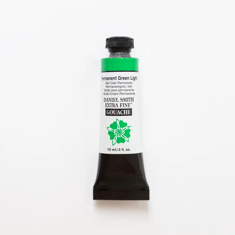Daniel Smith Gouache 15ml Permanent Green Light S1