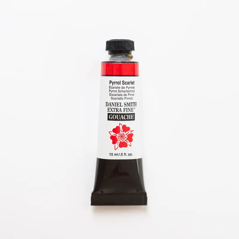 Daniel Smith Gouache 15ml Pyrrol Scarlet S3