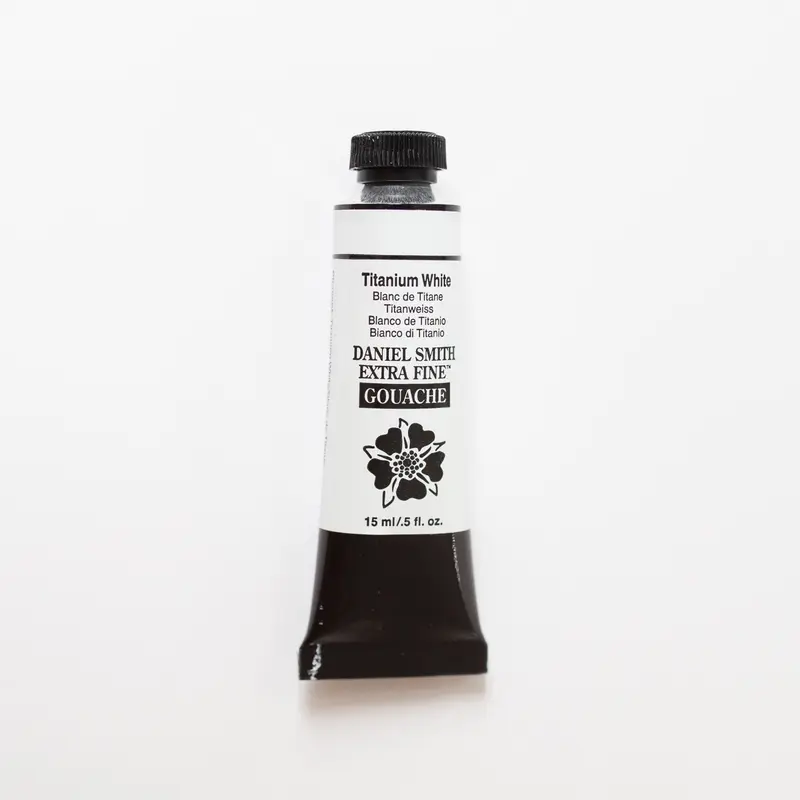 Daniel Smith Gouache 15ml Titanium White S1