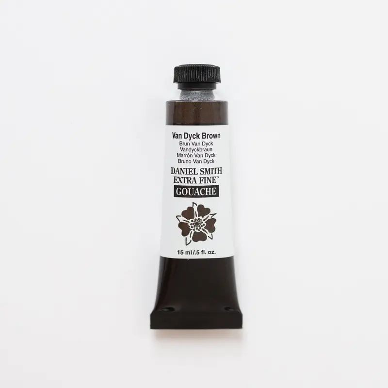 Daniel Smith Gouache 15ml van Dyck Brown S1
