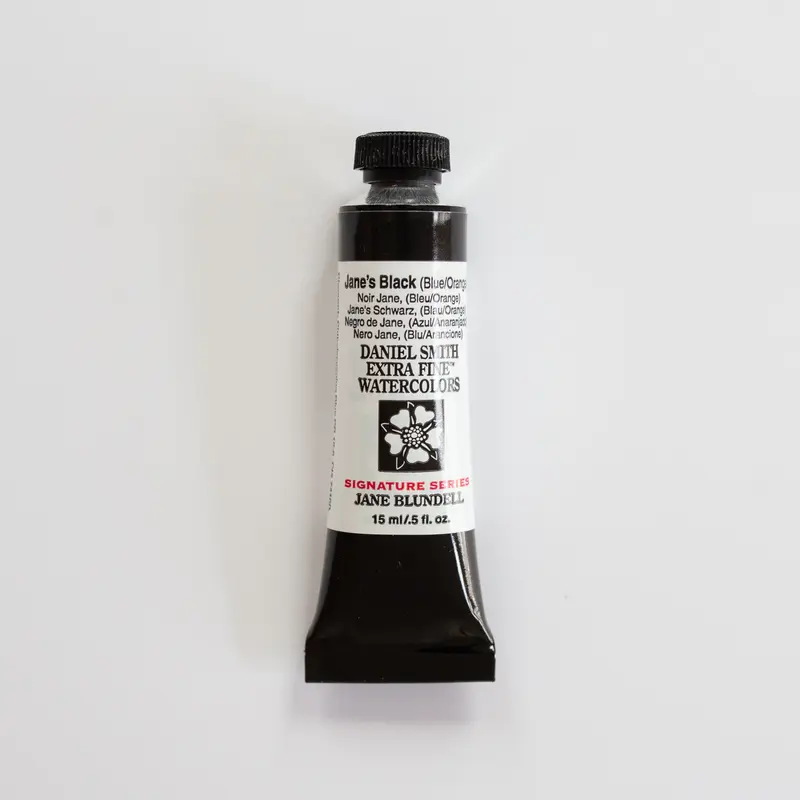 Daniel Smith Watercolor 15ml Extra Fine Black (Blue/Orange) S2