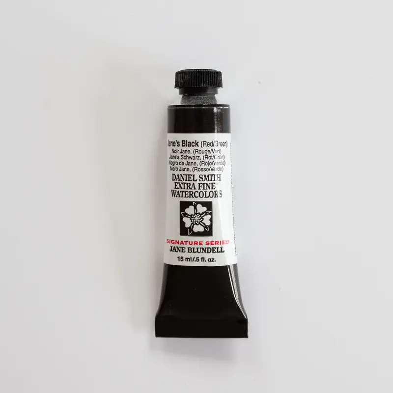Daniel Smith Watercolor 15ml Extra Fine Black (Red/Green) S2