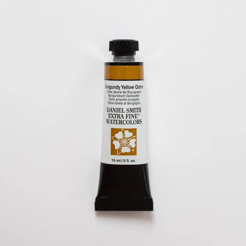 Daniel Smith Watercolor 15ml Extra Fine Burgundy Yellow Ochre S2