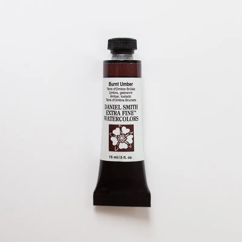 Daniel Smith Watercolor 15ml Extra Fine Burnt Umber S1