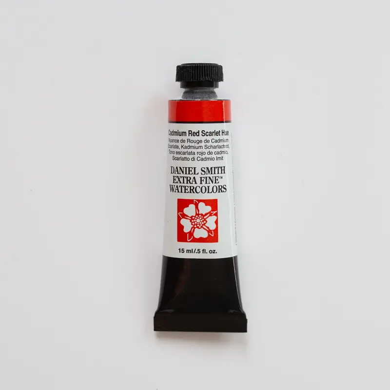 Daniel Smith Watercolor 15ml Extra Fine Cadmium Red Scarlet Hue S3