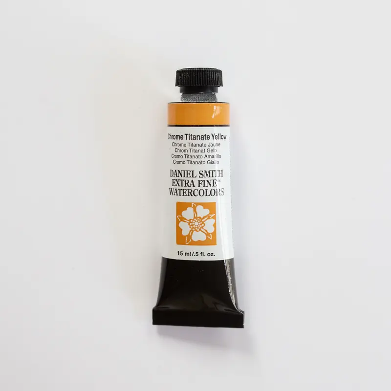 Daniel Smith Watercolor 15ml Extra Fine Chrome Titanate Yellow S2