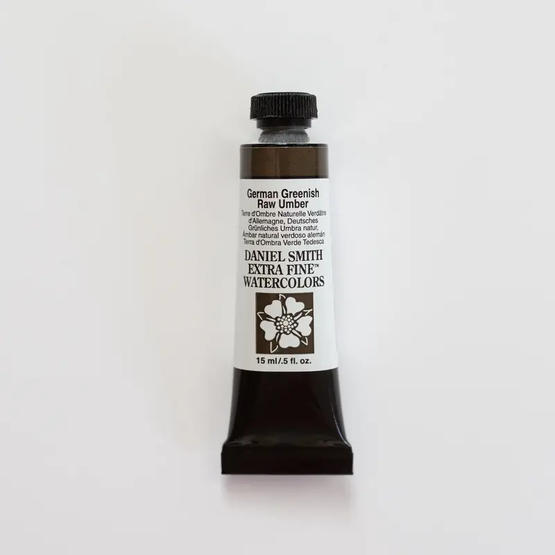 Daniel Smith Watercolor 15ml Extra Fine German Greenish Raw Umber S1