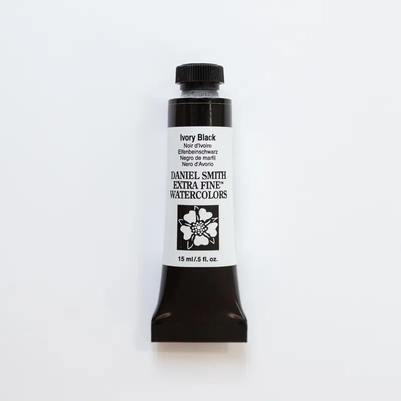 Daniel Smith Watercolor 15ml Extra Fine Ivory Black S1