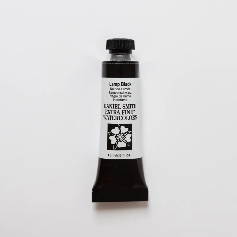 Daniel Smith Watercolor 15ml Extra Fine Lamp Black S1