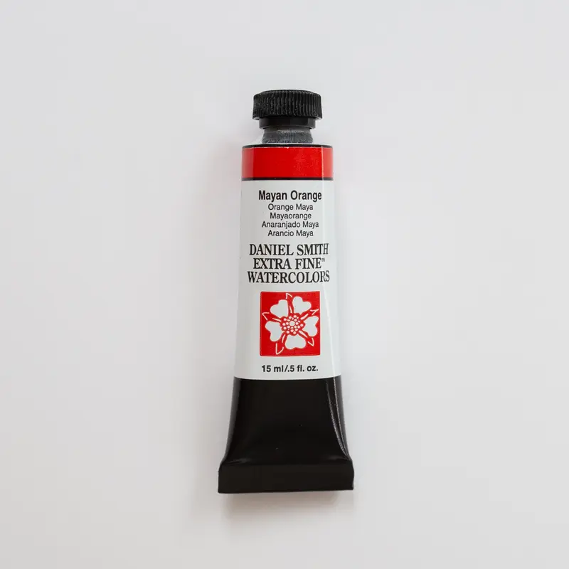 Daniel Smith Watercolor 15ml Extra Fine Mayan Orange S3
