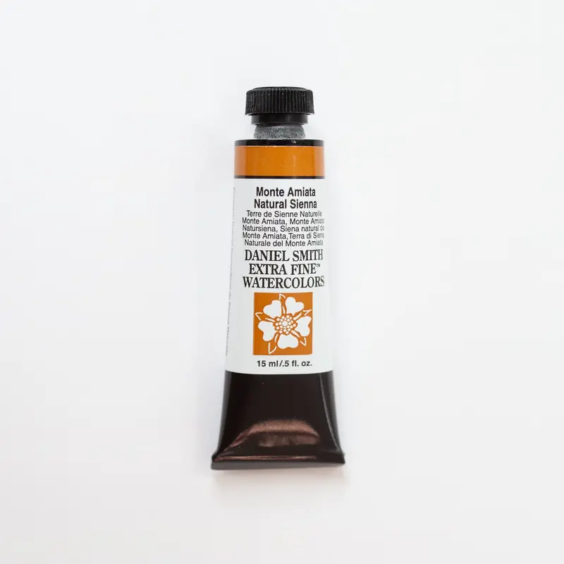 Daniel Smith Watercolor 15ml Extra Fine Monte Amiata Natural Sienna S1