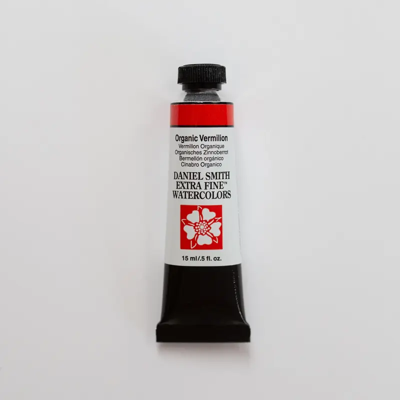 Daniel Smith Watercolor 15ml Extra Fine Organic Vermilion S2