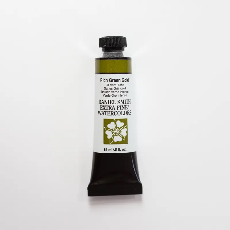 Daniel Smith Watercolor 15ml Extra Fine Rich Green Gold S2