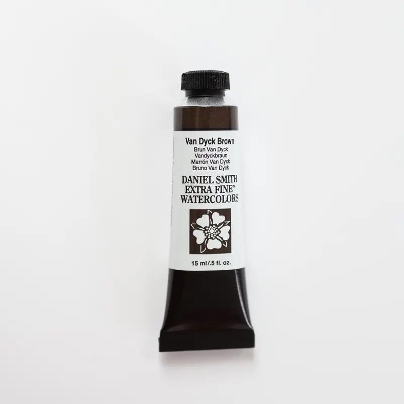Daniel Smith Watercolor 15ml Extra Fine van Dyck Brown S1