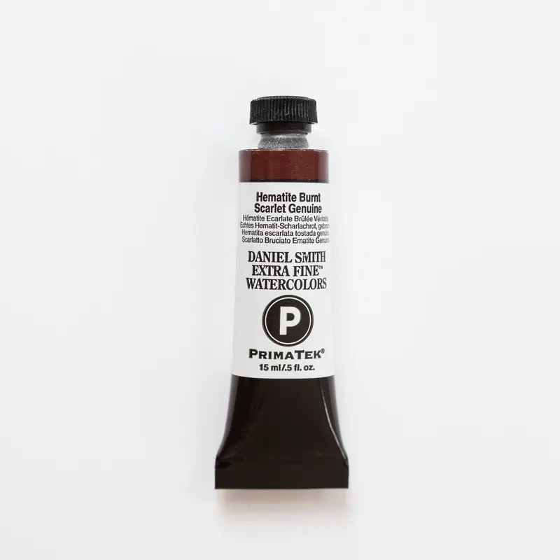 Daniel Smith Watercolor 15ml Primatek Hematite Burnt Scarlet Genuine S3