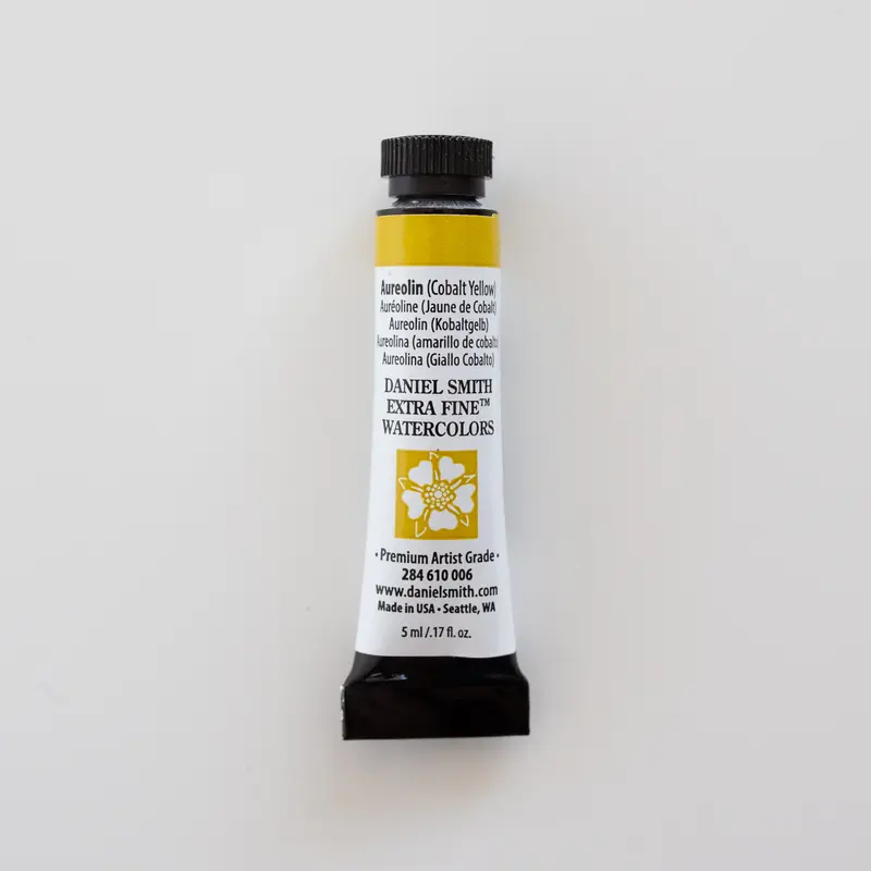 Daniel Smith Watercolor 5ml Extra Fine Aureolin (Cobalt Yellow) S3