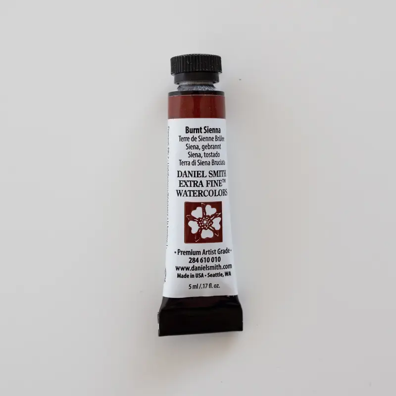 Daniel Smith Watercolor 5ml Extra Fine Burnt Sienna S1