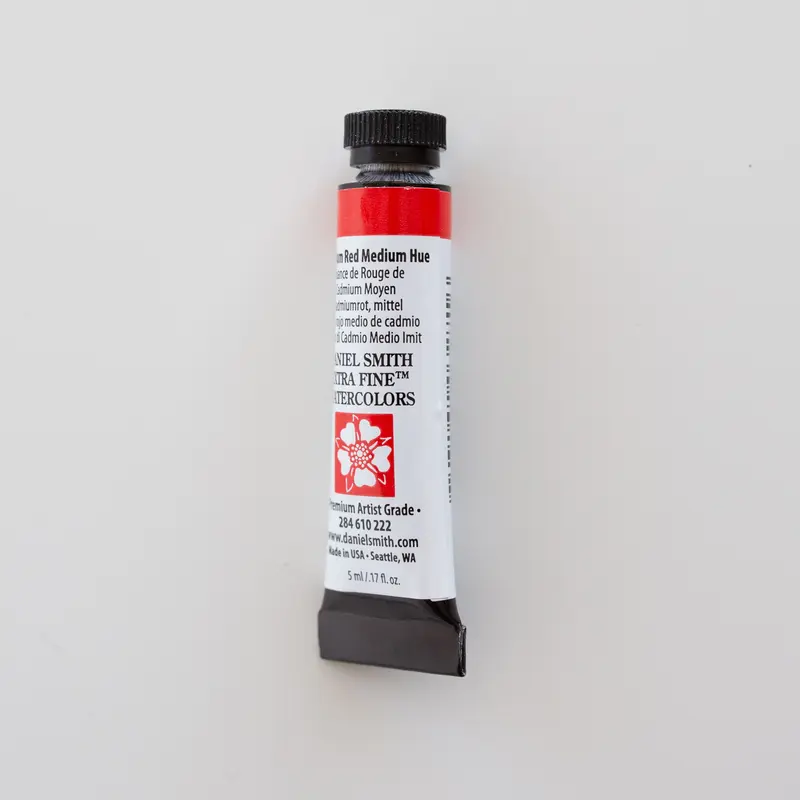 Daniel Smith Watercolor 5ml Extra Fine Cadmium Red Medium Hue S3