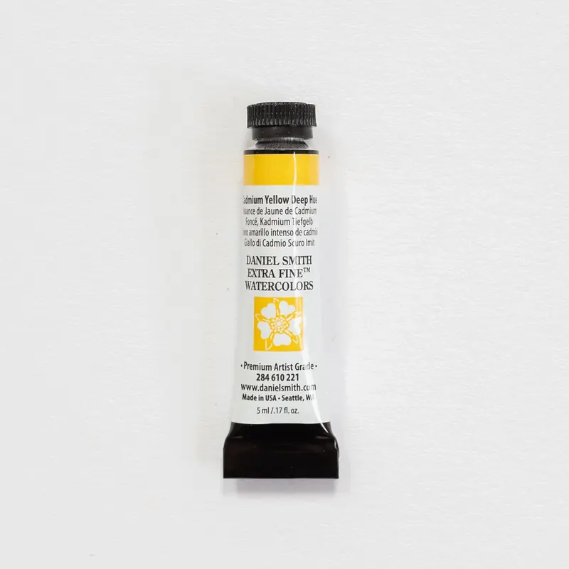 Daniel Smith Watercolor 5ml Extra Fine Cadmium Yellow Deep S3