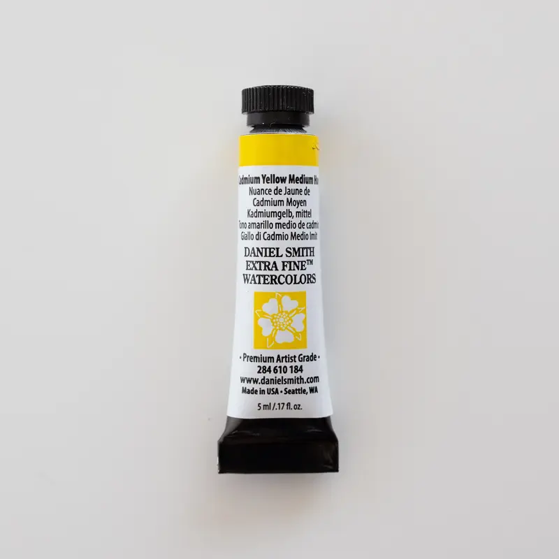 Daniel Smith Watercolor 5ml Extra Fine Cadmium Yellow Medium Hue S3