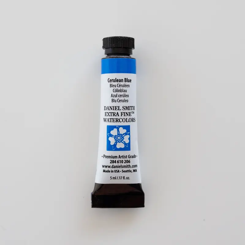Daniel Smith Watercolor 5ml Extra Fine Cerulean Blue S3