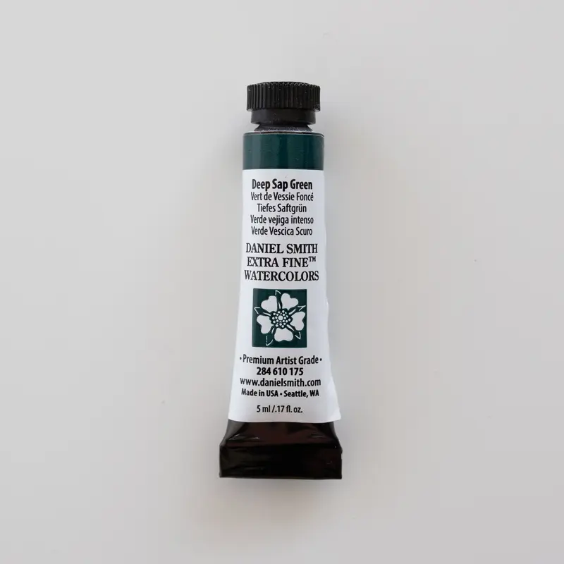 Daniel Smith Watercolor 5ml Extra Fine Deep Sap Green S2