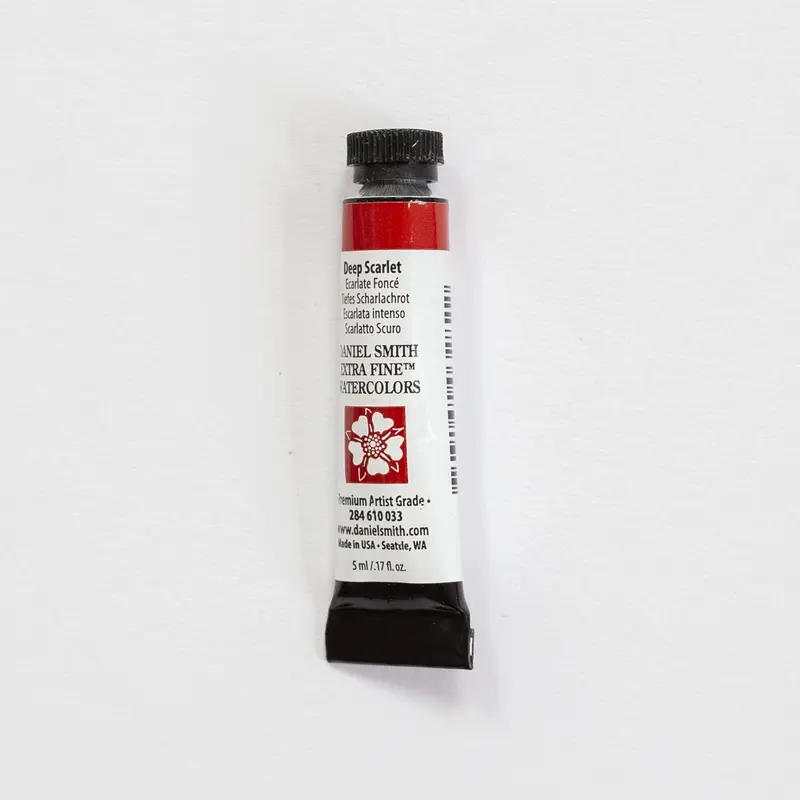 Daniel Smith Watercolor 5ml Extra Fine Deep Scarlet S1