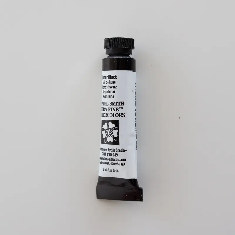 Daniel Smith Watercolor 5ml Extra Fine Lunar Black S1