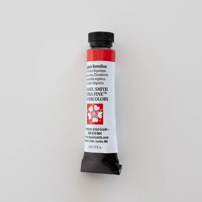 Daniel Smith Watercolor 5ml Extra Fine Organic Vermilion S2