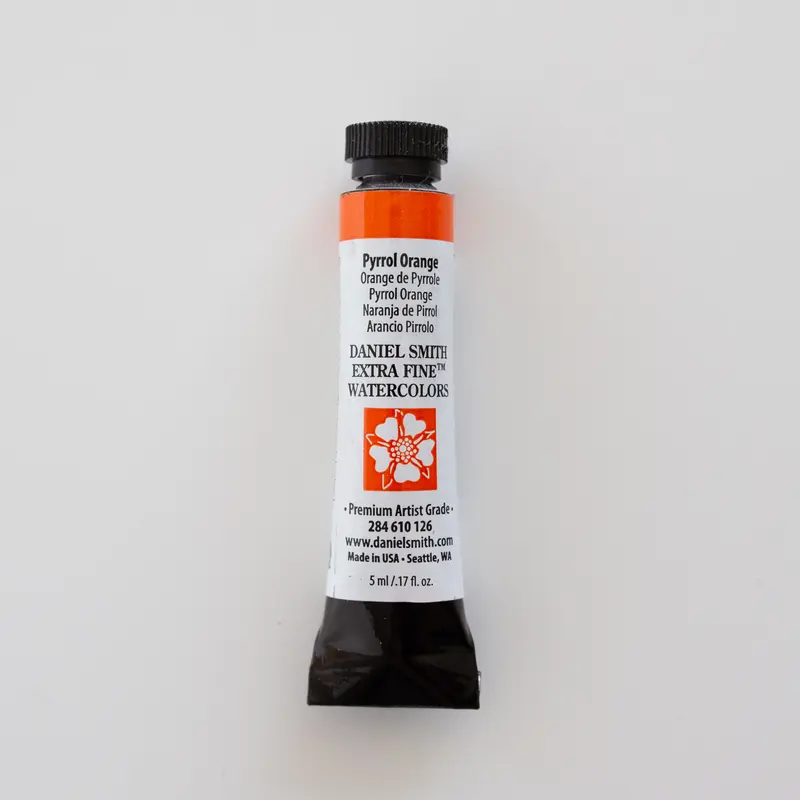 Daniel Smith Watercolor 5ml Extra Fine Pyrrol Orange S2