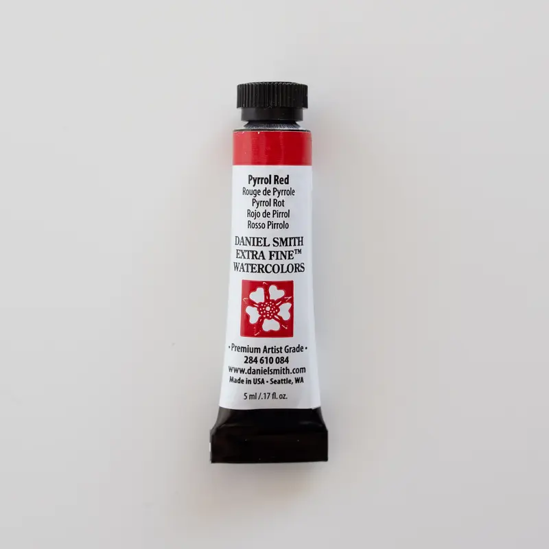 Daniel Smith Watercolor 5ml Extra Fine Pyrrol Red S3