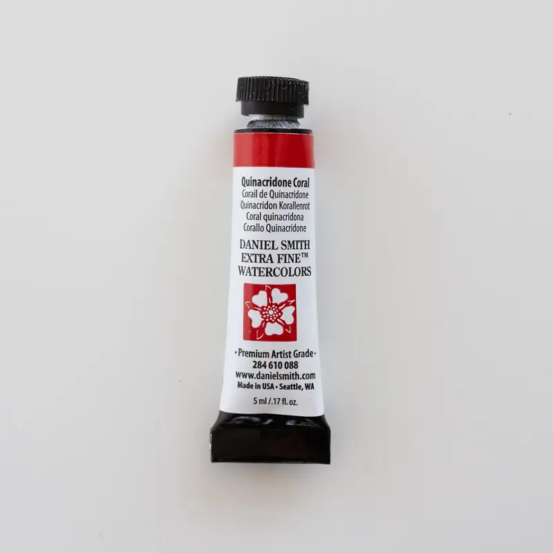 Daniel Smith Watercolor 5ml Extra Fine Quinacridone Coral S2