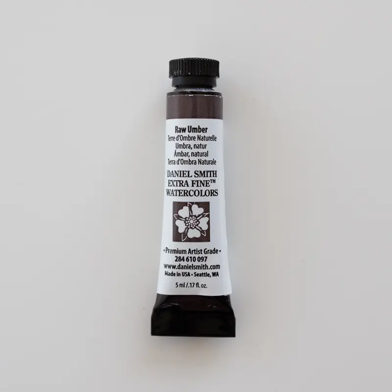 Daniel Smith Watercolor 5ml Extra Fine Raw Umber S1