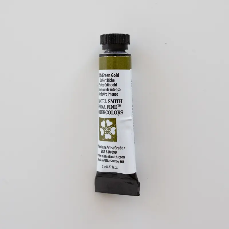 Daniel Smith Watercolor 5ml Extra Fine Rich Green Gold S2