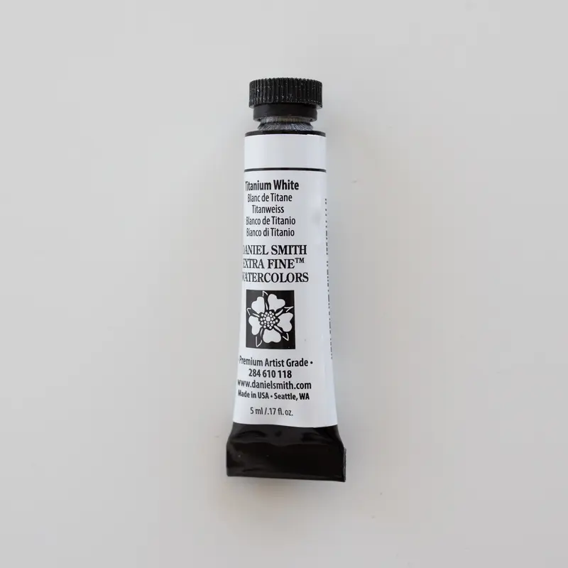 Daniel Smith Watercolor 5ml Extra Fine Titanium White S1
