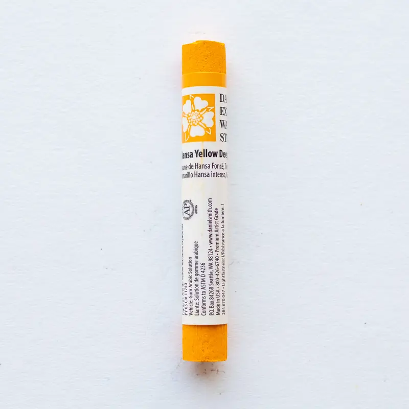Daniel Smith Watercolour Stick Hansa Yellow Deep