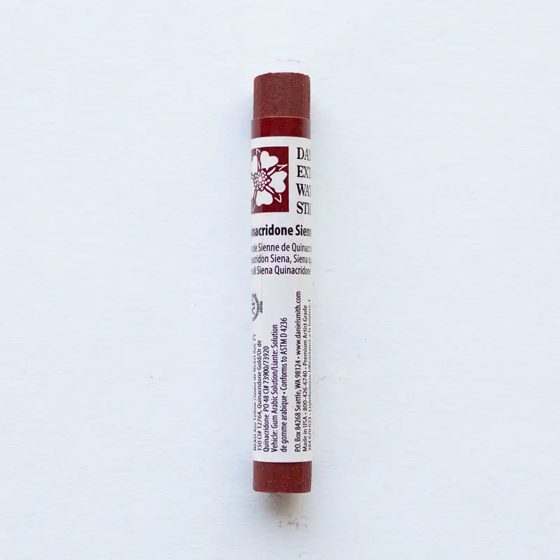 Daniel Smith Watercolour Stick Quinacridone Sienna