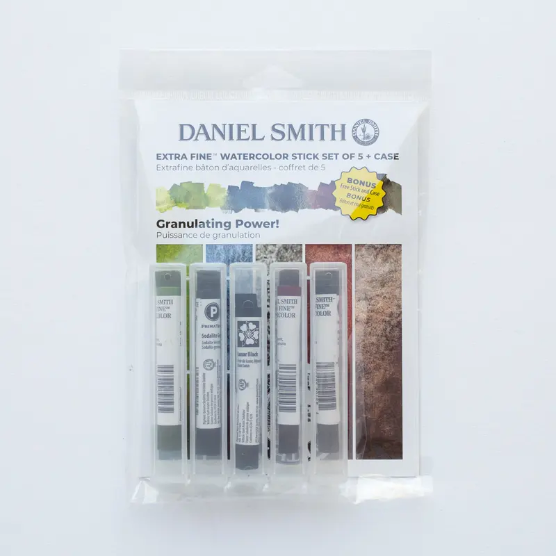 Daniel Smith Watercolour Stick Set 5 Granulating Power