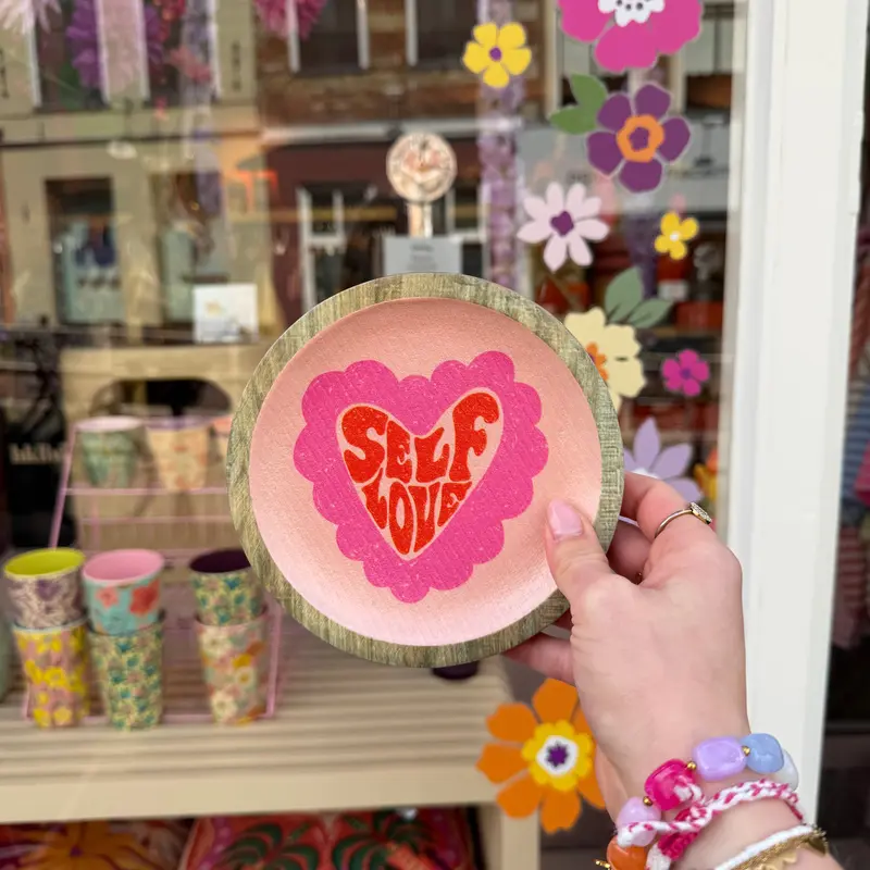 Decoratie bordje - Self Love