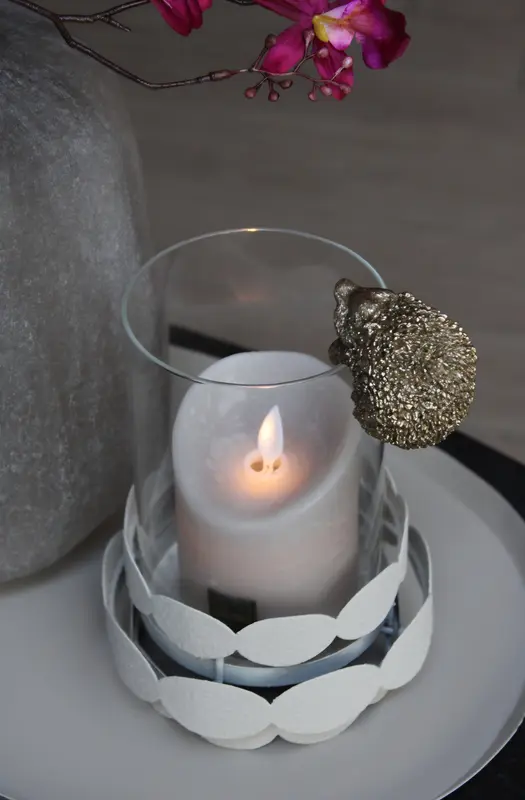DECORATIE EGEL | HANGEND | GOUD