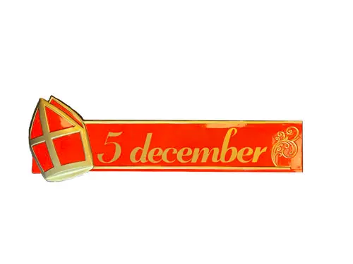Decoratiebord 5 december
